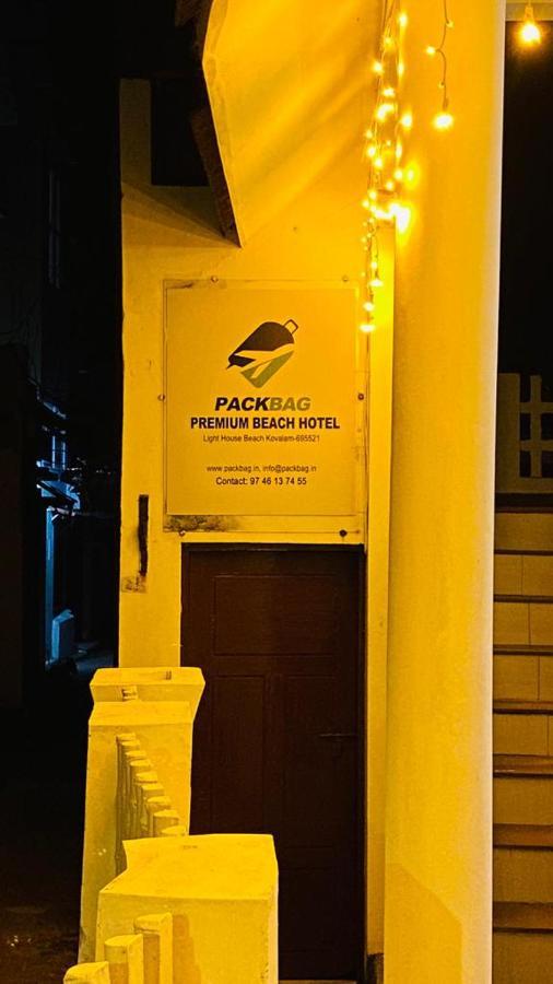Packbag Beach Hotel Kovalam Exterior foto